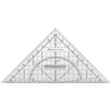 FABER-CASTELL Geodreieck GRIP groß, mit Griff