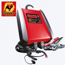 Vollautomatisches Ladegerät 24V 10A Banner Accucharger LKW Auto PKW Baumaschinen