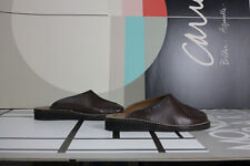 OTTER Pantolette Leder Gr. 41 schmal OvP 70er Hausschuhe TRUE VINTAGE 70s NOS