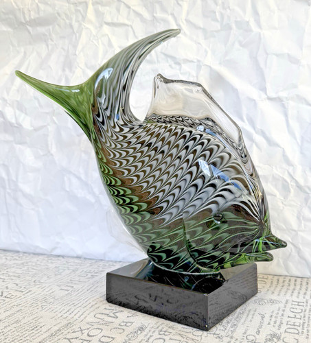 Glasobjekt fisch murano glas - glasobjekt,