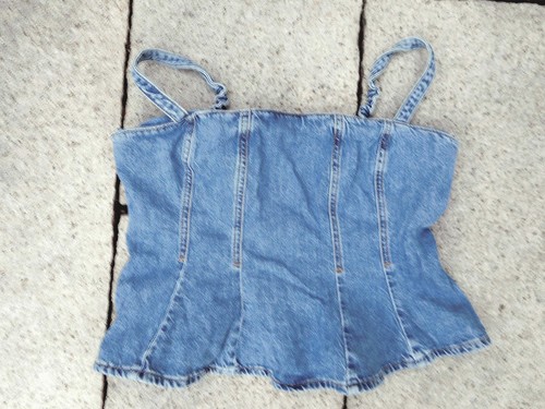 Zara top jeanstop l - zara,