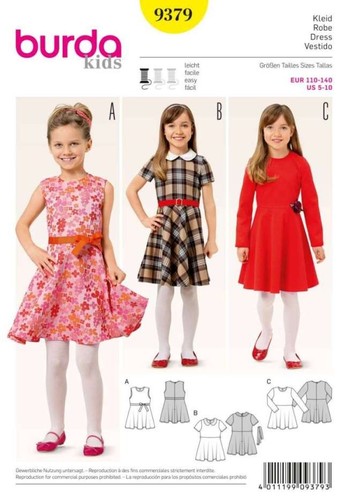 Schnittmuster burda 9379 - burda,