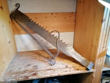 Alte französische Kaminsäge