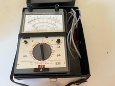 Metrawatt Unigor 6e Multimeter mit Ledertasche historisch