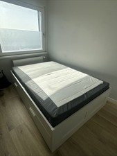 Ikea Bett + Ikea Matratze+