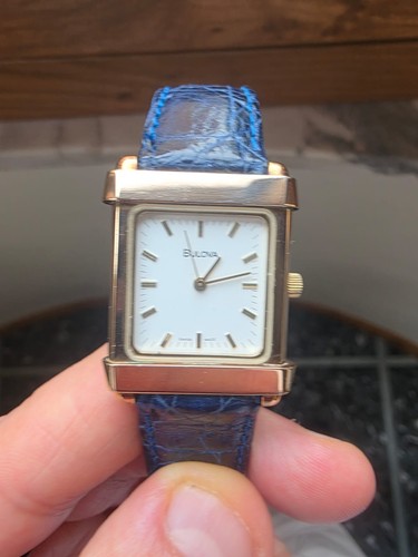 Vintage bulova uhr eckig - bulova,