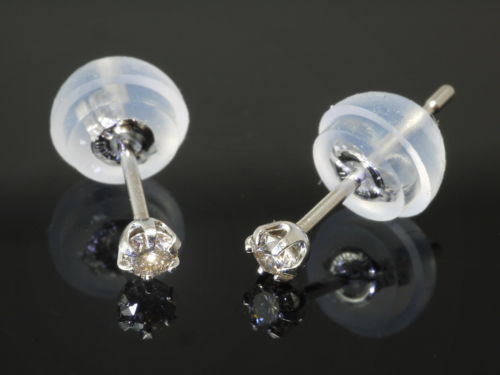 900 platin brillant ohrstecker - brillant,