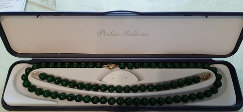 Perlenkette mit armband - mit,