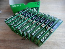 10 x SONY ZX-A 90 BOX TYP I AUDIO LEERKASSETTEN MCs TAPES JAPAN NEU OVP VINTAGE
