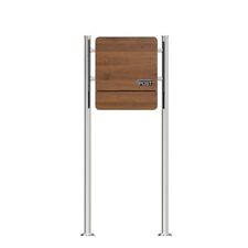 SCHARTEC Standbriefkasten Holz