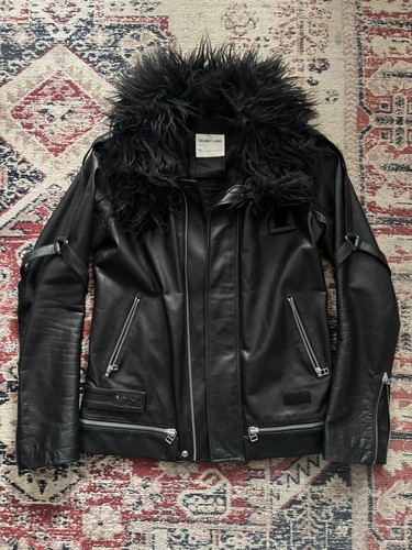 Helmut lang faux fur astro - helmut,