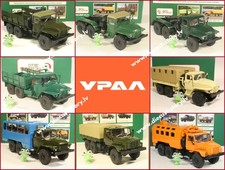 1:43 Russian Ural 375 D S K1 Militar Pritsche Schlepper 4320 4322 kung Bus UdSSR
