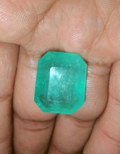 Natürlicher Smaragd, kolumbianisch, 15,35 ct, AIG