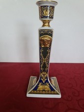 Rosenthal Versace blue Kerzenständer 21 Cm