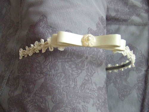 Kopfschmuck kommunion haarreif - kommunion,