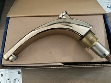 Grohe Florida Wanneneinlauf 4 Loch Wannenrand, in Edelmessing , Rarität