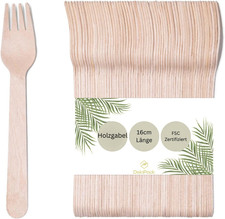 Gabel Holz Birke | Einweggabel