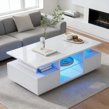 Couchtisch mit 2 Schubladen