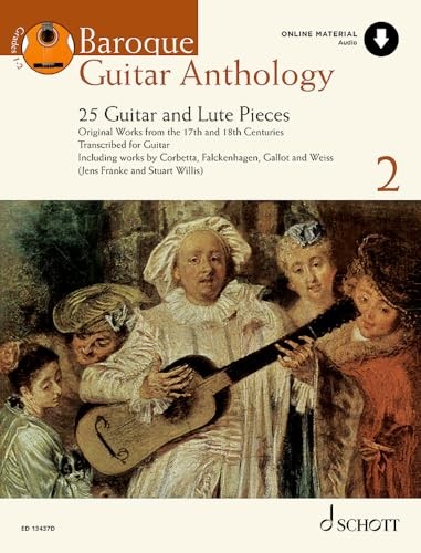 Baroque guitar anthology - baroque,