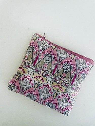 Liberty stoff handarbeit rosa - stoff,