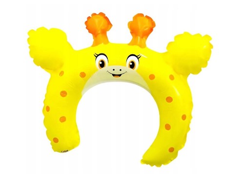 Haarreif aufblasbar giraffe - haarreif,