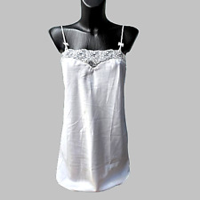 LOU Lingerie Exklusives Unterkleid, Mini,  Weiß, Spitze Gr. 40 * Luxus Dessous