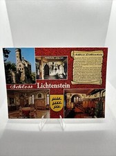 Alte Postkarte - Schloß Lichtenstein —