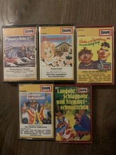 5x Kinder Hörspielkassetten
