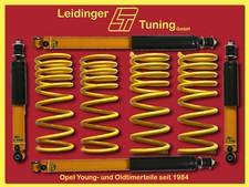 Ascona B   Manta B   SPORT-FAHRWERK  40mm TIEFERLEGUNGSFEDERN  mit SPAX