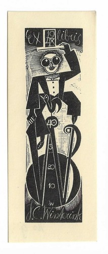 Cor wolff exlibris - de, j