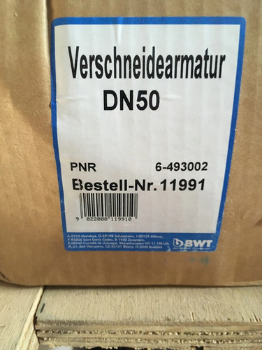 Bwt verschneidearmatur dn50 - bwt,