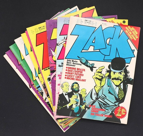 Zack comic magazin jahrgang - zack,