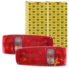 2x HELLA  RÜCKLICHT RECHTS + LINKS HINTEN BÜRSTNER LMC WOHNWAGEN DETHLEFFS