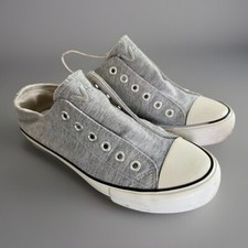 Vty Leinen Sneaker 36 Grau