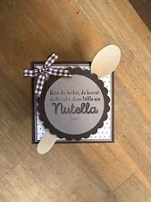 ♥ Mini Nutella  Box
