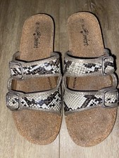 Neue Bio Comfort Damen Sandale / Pantolette/ Hausschuh Größe 40 mit Absatz