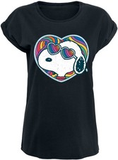 Peanuts T-Shirt Damen Snoopy -