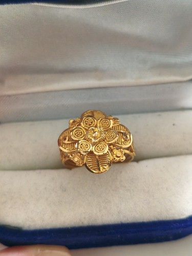 Gold ring echtgold - ring, 916