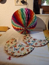 3 Ältere Lampions  60jahre