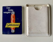 Vintage Kleiner alter Werbespiegel Gütermann Der Güte wegen Werbung Spiegel