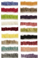 *NEU* gefilzte Schnur als METERWARE 1cm dick FILZschnur * WOLLKORDEL - 42 Farben