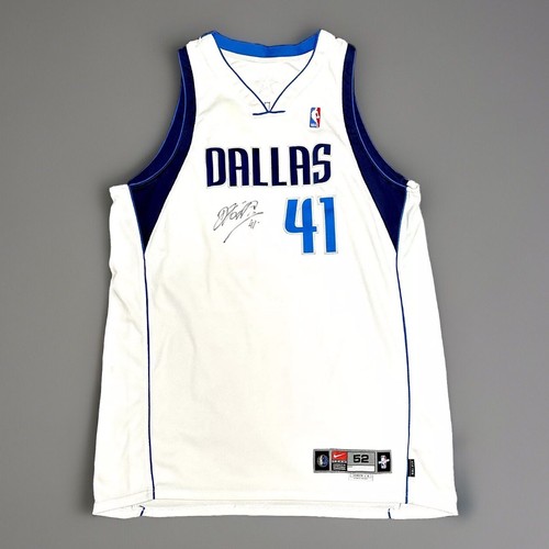 Game worn signed - signed, nowitzki
