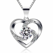 Damen Halskette 925 Sterling