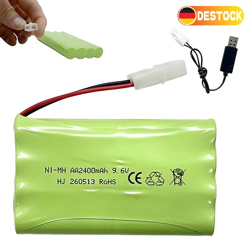 2400mah batterie pack - 9.6v,