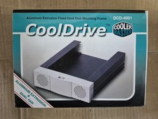 Cooler Master CoolDrive DCD-4001 HDD Einbaurahmen mit zwei Lüftern Aluminium PC Kit