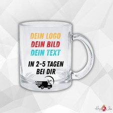 Personalisierte Fototasse Logo