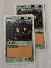Dark Force Karte 2 x Ork Elite
