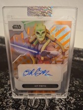 STAR WARS TOPPS AUTO KIT FISTO