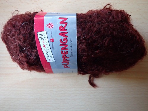 50g puppengarn mohair locke - 50g,