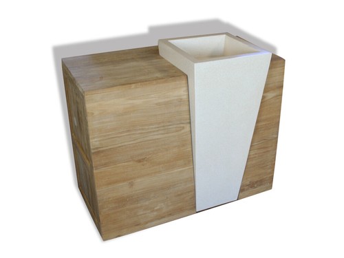 Waschtisch massivholz 100cm - waschtisch,